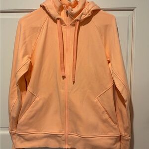 Athleta Triumph Peach Zip Hoodie